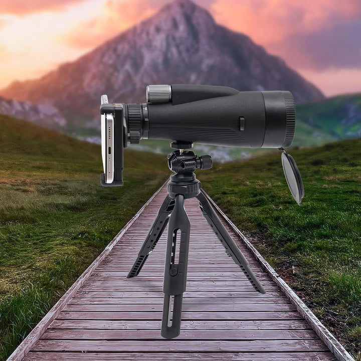 Spektiv Teleskop 12-36x60 Spotting Scope Vogelbeobachtung Spektiv Telescope mit Okularabdeckungen un