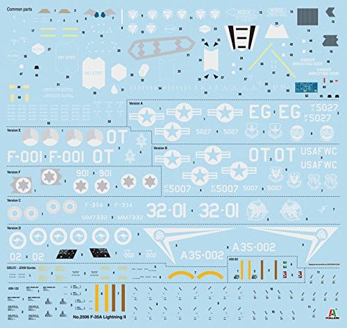 Italeri 2506-1:32 Lockheed F-35A Lighting II Luftfahrt