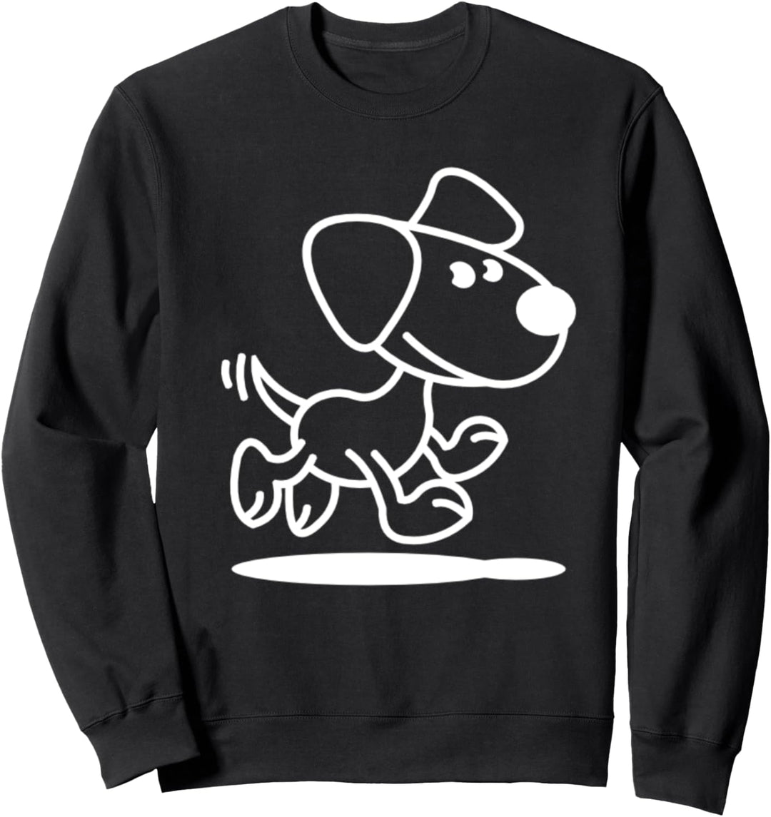 Lustiges Hundemotiv Sweatshirt