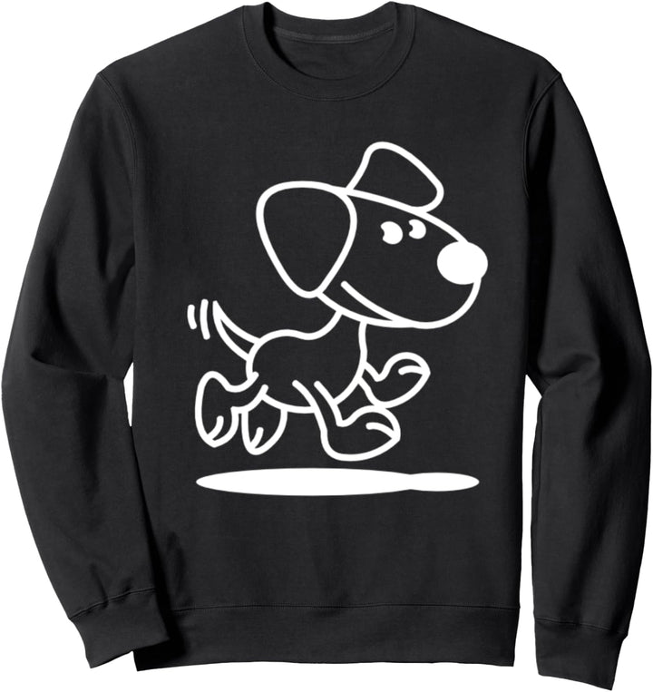 Lustiges Hundemotiv Sweatshirt