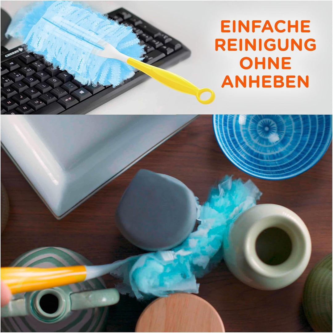 Swiffer Staubmagnet Trap & Lock Nachfüllpackung 4 Tücher, Nimmt 3x Mehr Staub & Haare Auf Und Schlie