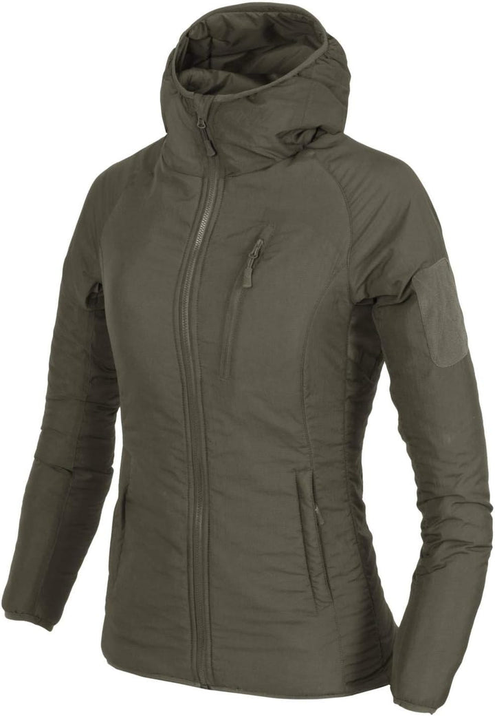 Helikon-Tex WOMEN'S WOLFHOUND Hoodie Jacket Climashield - Taiga Green XL Taiga Green, XL Taiga Green