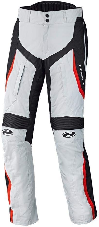 Held Link sportliche Motorrad Textilhose, Farbe grau-rot, Grösse XL XL Grau-rot, XL Grau-rot