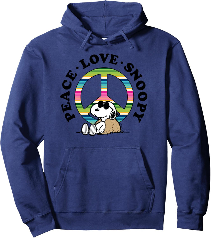 Erdnüsse - Peace Love Snoopy Pullover Hoodie