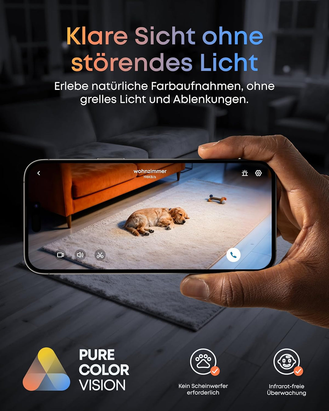 eufy Security eufyCam C35 4-Kamera-Set – Kabellose Überwachungskamera aussen & innen, magnetische Ha