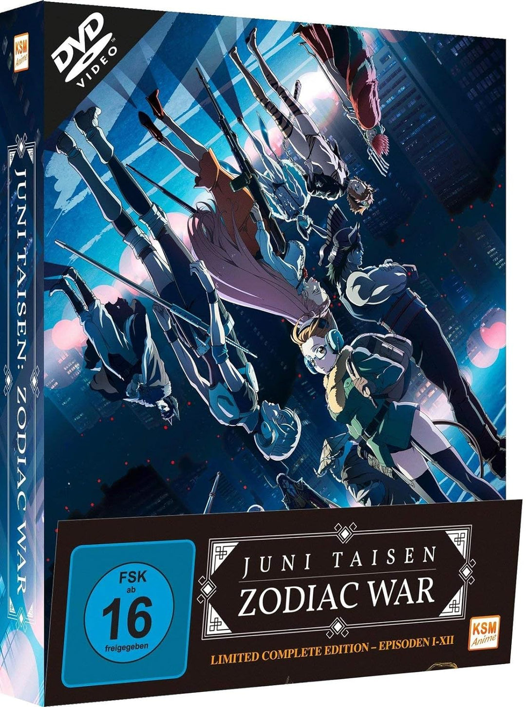 Juni Taisen - Gesamtedition: Episode 01-12 [3 DVDs], DVD