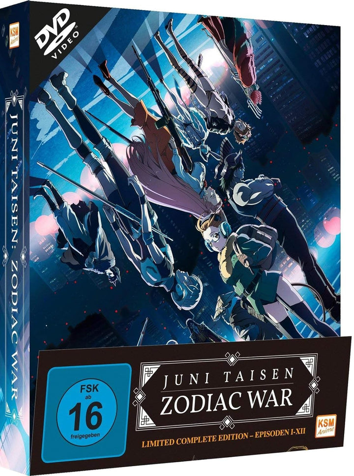 Juni Taisen - Gesamtedition: Episode 01-12 [3 DVDs], DVD