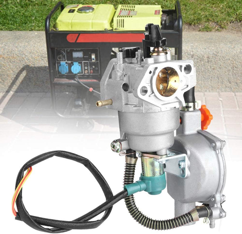 Atyhao LPG CNG Generator Dual Fuel Vergaser Passend für GX390 188F Manuelles Choke Zubehör 4.55.5KW