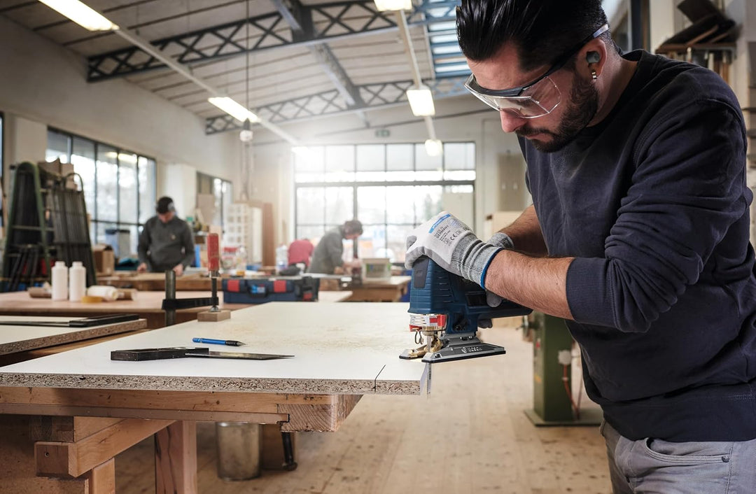 Bosch Professional 100 x Stichsägeblatt T 101 B (für weiches Holz, gerader Schnitt, Zubehör Stichsäg