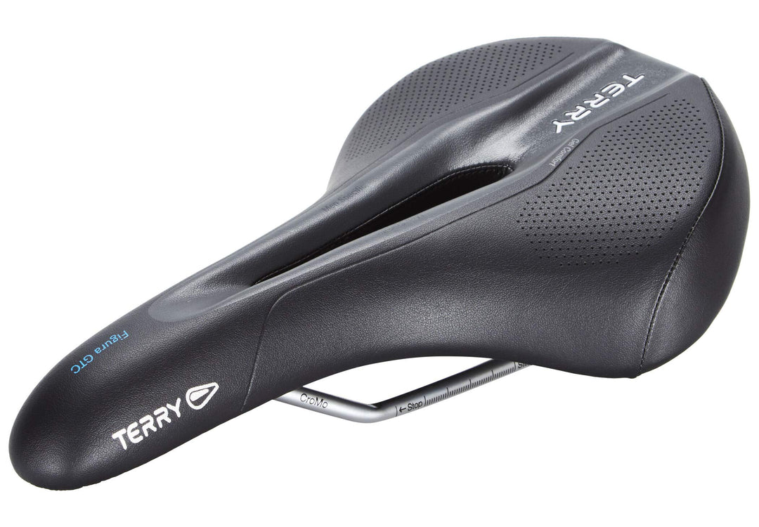 TERRY zadel Figura GTC Gel H zw, Schwarz