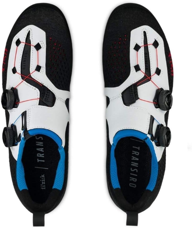 Fizik Unisex X3 Vento Overcurve Fahrradschuhe 40.5 EU Schwarz Weiss, 40.5 EU Schwarz Weiss