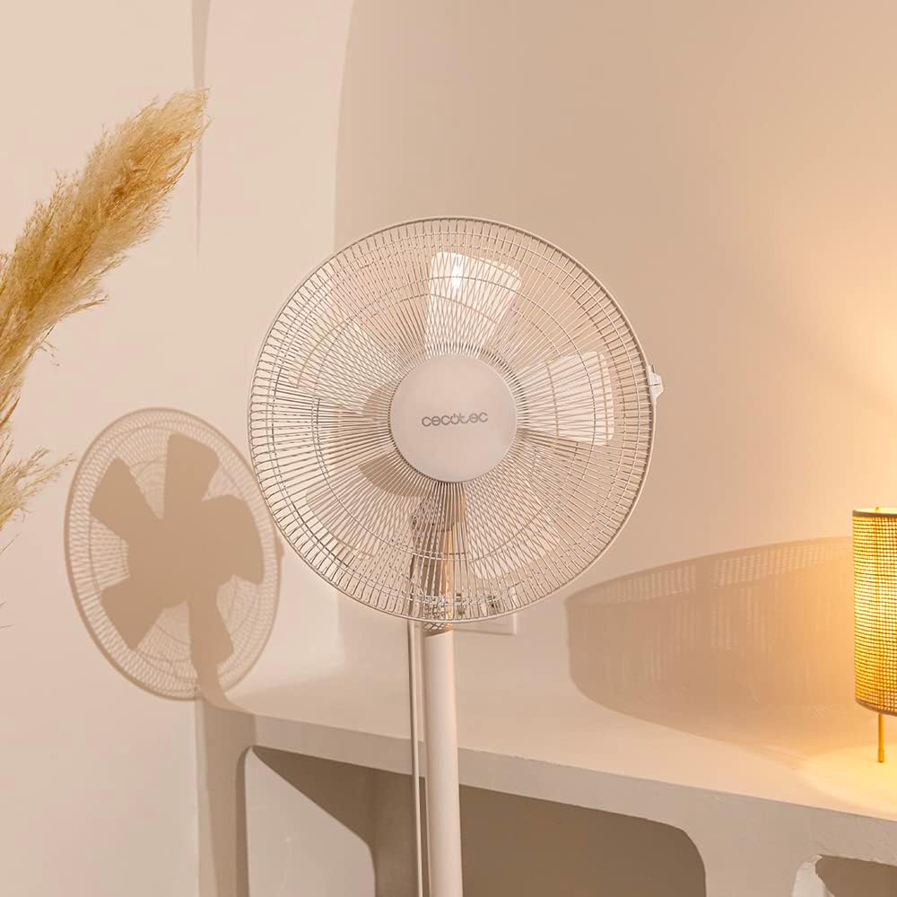 Cecotec Stand- und Tischventilator EnergySilence 535 2in1. 40 W Leistung, Durchmesser 16", 5 Flügel,
