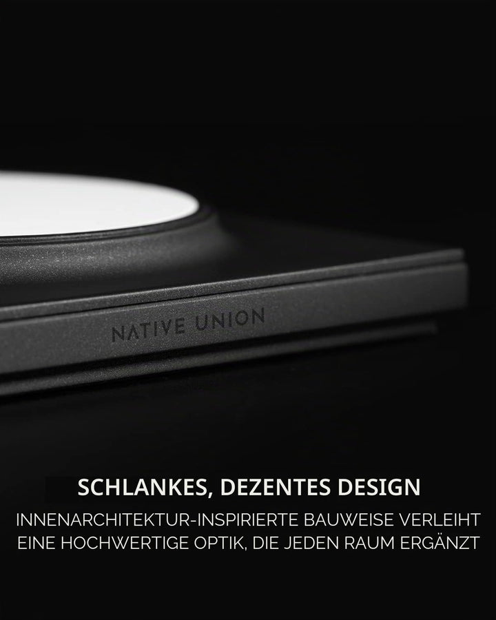 Native Union Drop Magnetisches Kabelloses Ladegerät–MagSafe-Kompatibel für iPhone 14/14 Plus / 14 Pr