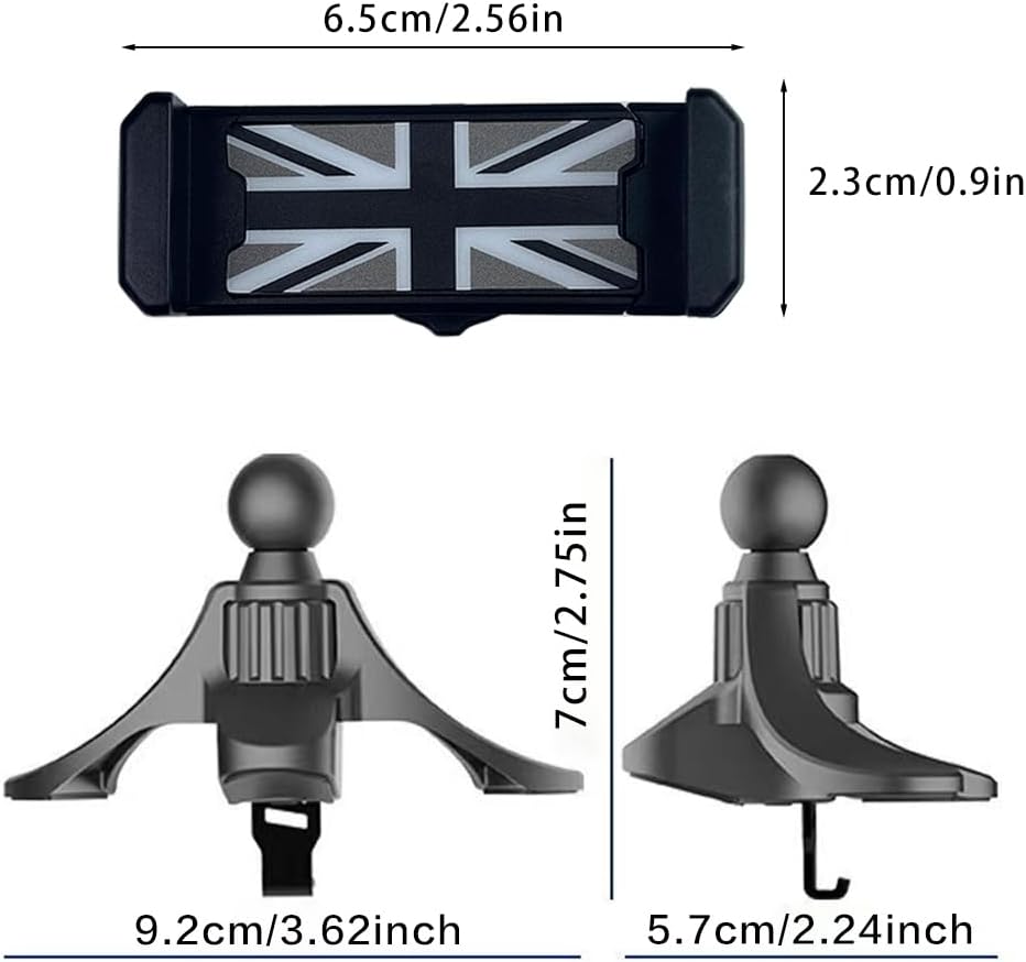 Auto Telefonhalter, Für Mini Cooper R56 R55 R57 R58 R59 R60 R61 Kreislauftauslass Telefonhalter für
