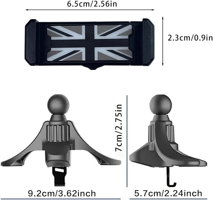 Auto Telefonhalter, Für Mini Cooper R56 R55 R57 R58 R59 R60 R61 Kreislauftauslass Telefonhalter für