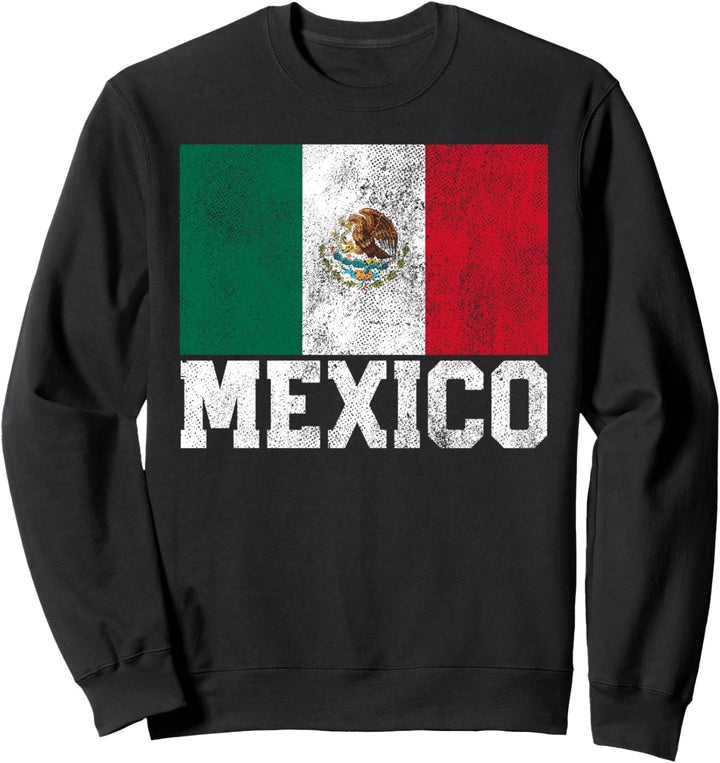 Mexico Mexican Flag Cinco De Mayo National Pride Country Sweatshirt