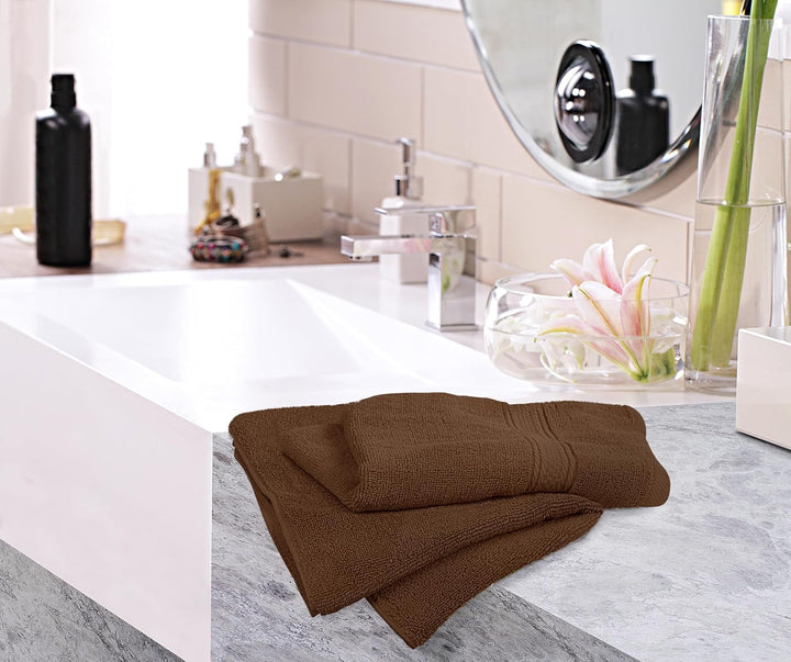 Utopia Towels Handtücher, Baumwolle, 600 g/m², 6 Stück Braun, Braun