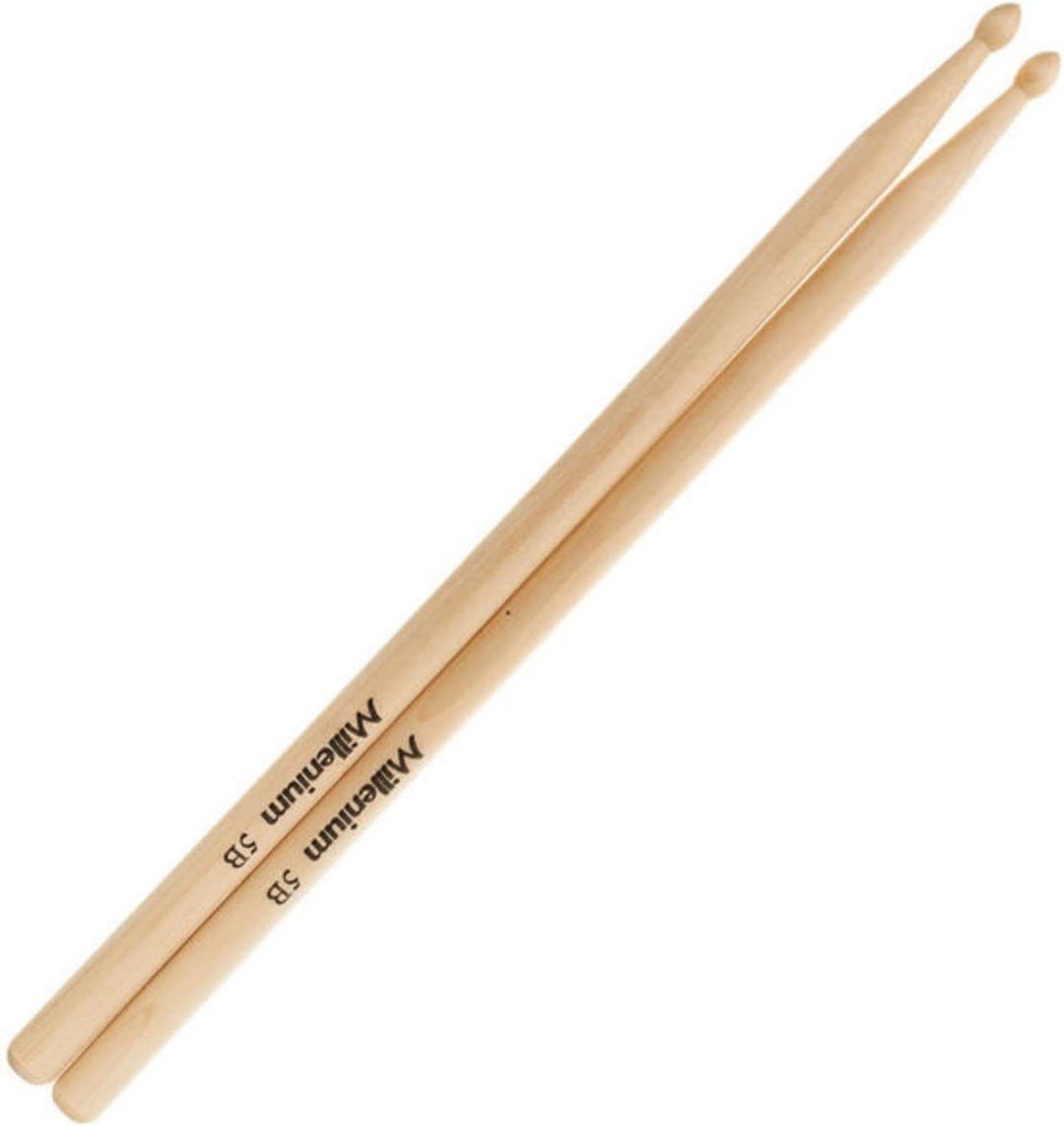Drum-Sticks mit individueller Brandgravur eines Namen, Vordruck Millenium 5B