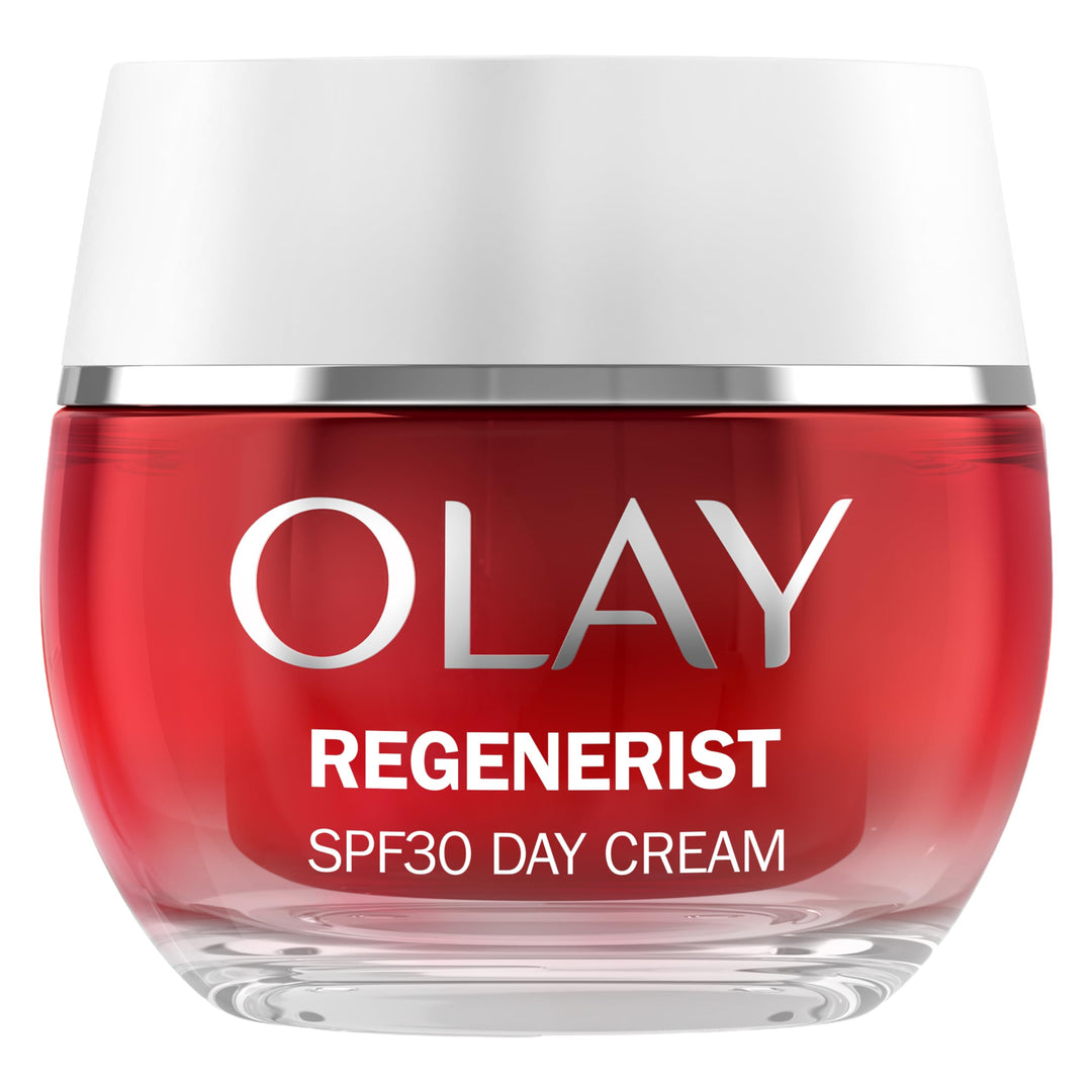Olay Regenerist Crema Facial De Día Con Spf 30, Fórmula Con Vitamina B3 Y Niacinamida, Hidratación 2