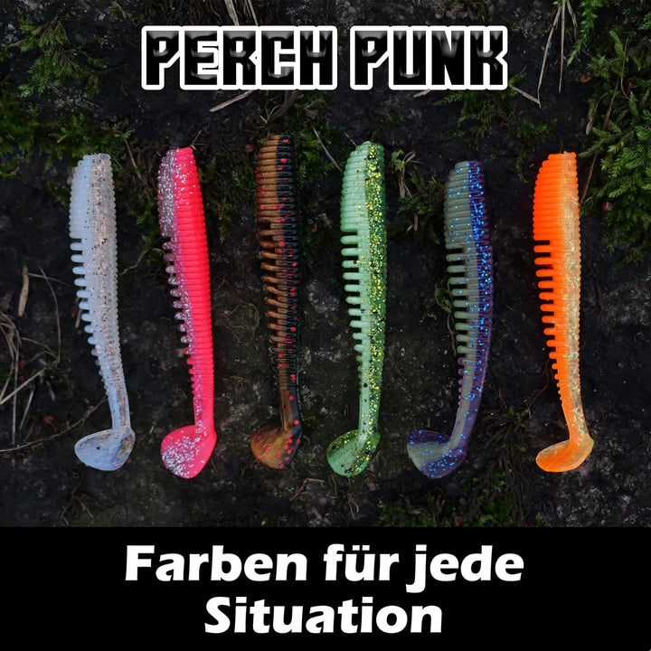 Gummifische 7,5cm 10cm 13cm - Zanderköder Gummifisch Zander Köder Gummifische Set Barschköder Barsch
