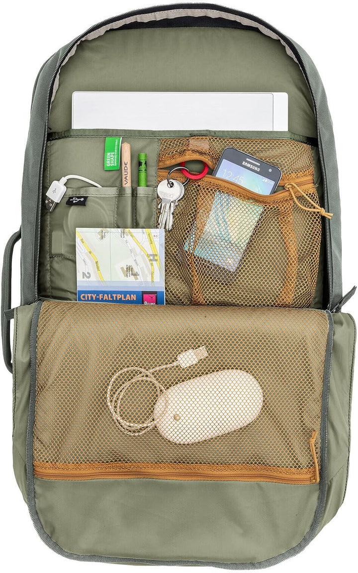 VAUDE Mundo Carry-on 38 Rucksäcke30-39l Olive Einheitsgrösse, Olive Einheitsgrösse