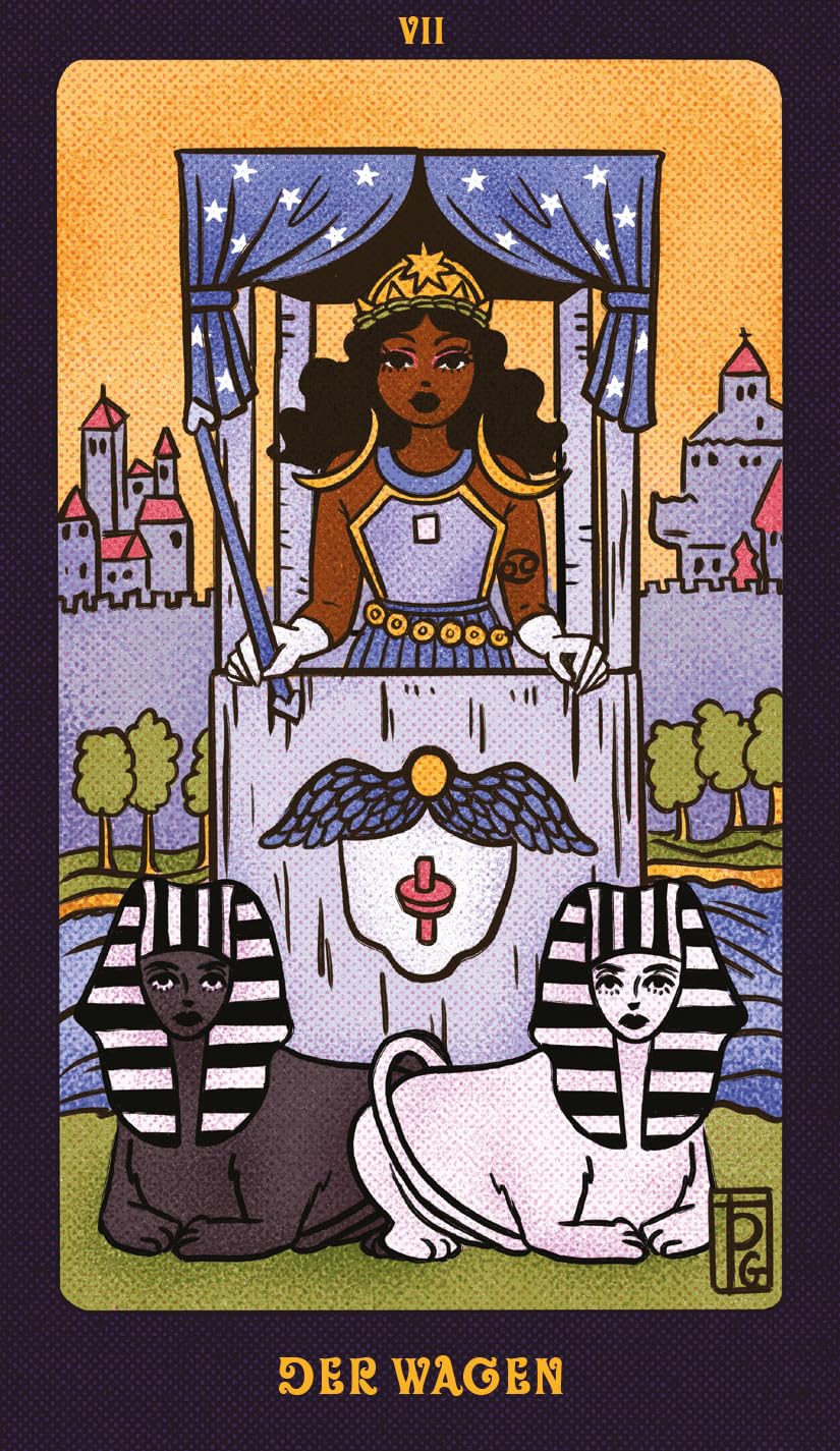 The Pulp Girls Tarot - Connecte dich mit deiner Intuition: 78 Tarotkarten und 96-seitiges Buch, Klap