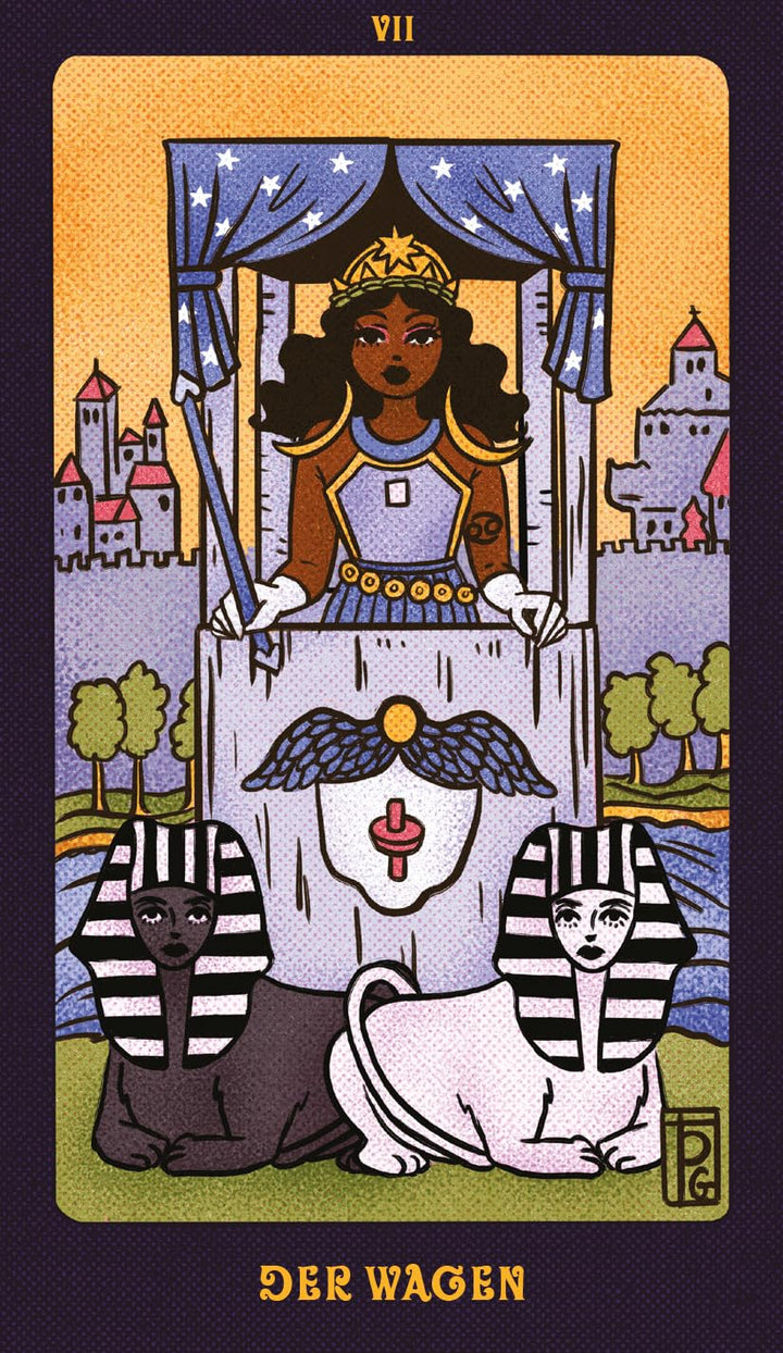 The Pulp Girls Tarot - Connecte dich mit deiner Intuition: 78 Tarotkarten und 96-seitiges Buch, Klap