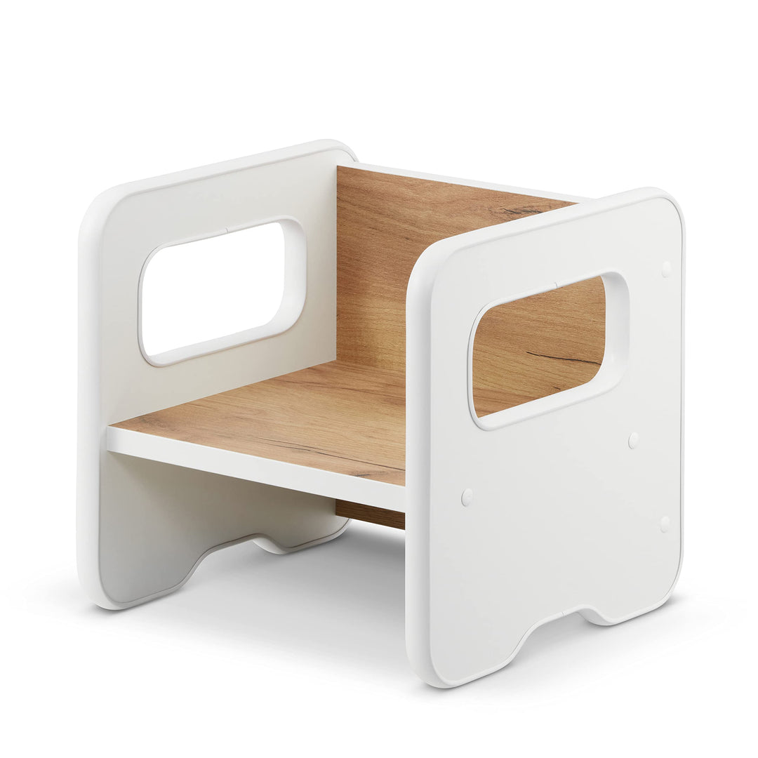 defiPad Sitzhocker für Kinder | Stylisch Wendehocker | Kindersessel ab 1 Jahr | Babystuhl Hocker Hol