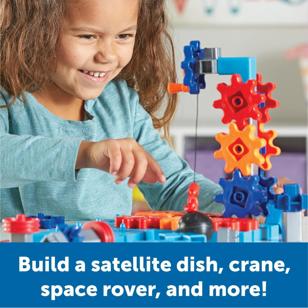 Learning Resources STEM Explorers Maschinenbauer, 50-teilig, ab 5 Jahren, Mint-Spielzeug, Mint-Bausp