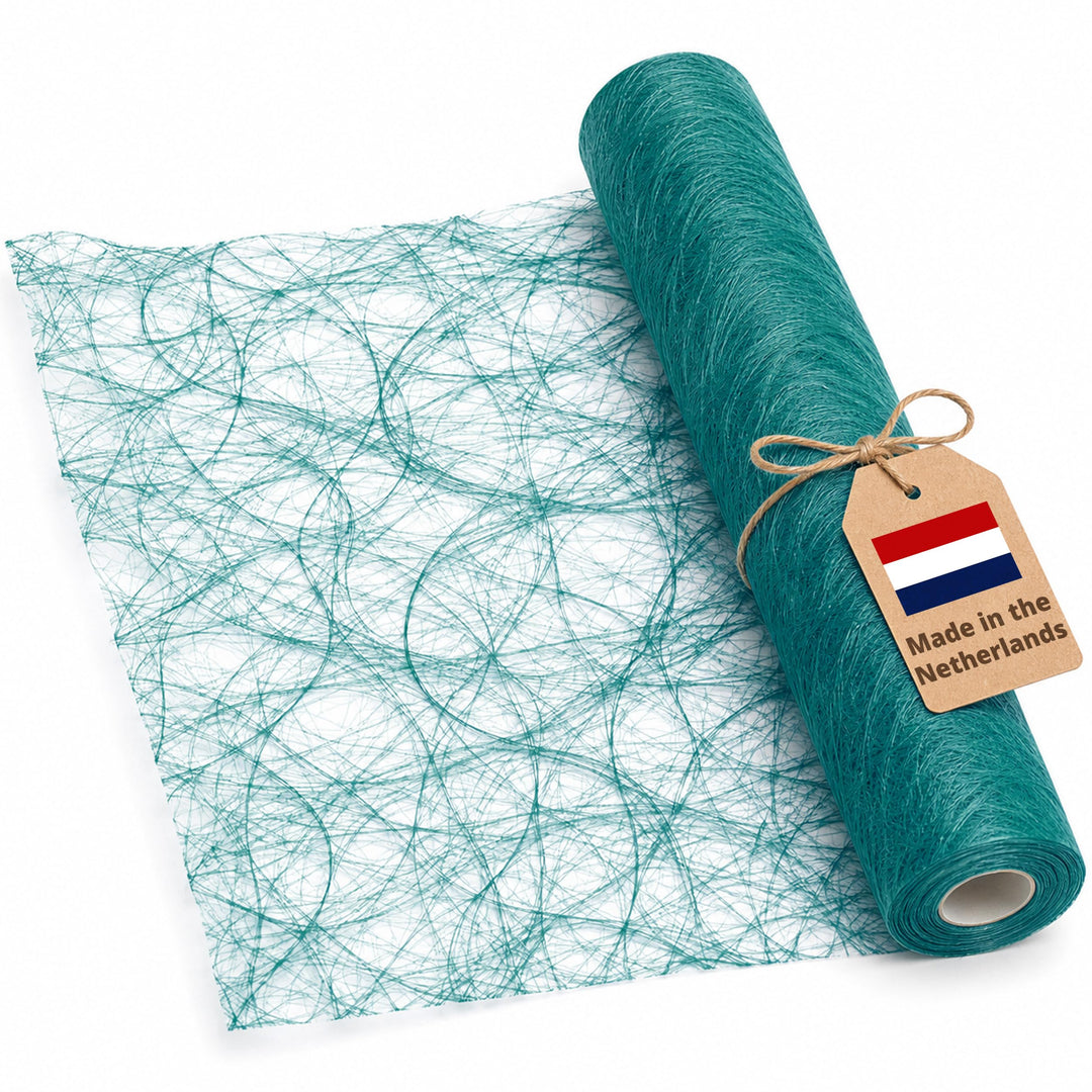 Sizoweb Tischläufer Tischband Dekoration Dekor Breite 30 cm Rollenlänge und Farbe wählbar Petrol Tür