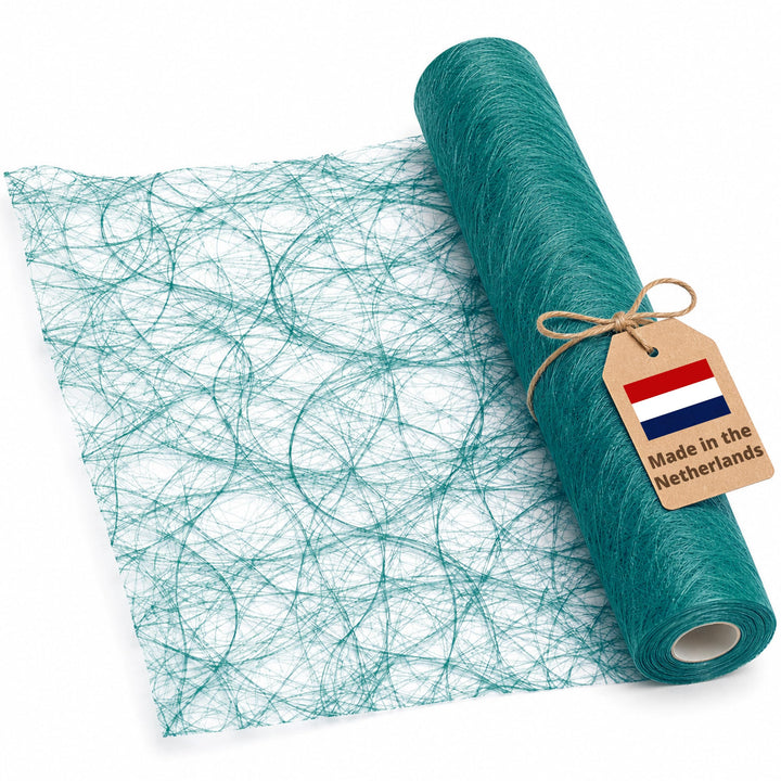Sizoweb Tischläufer Tischband Dekoration Dekor Breite 30 cm Rollenlänge und Farbe wählbar Petrol Tür
