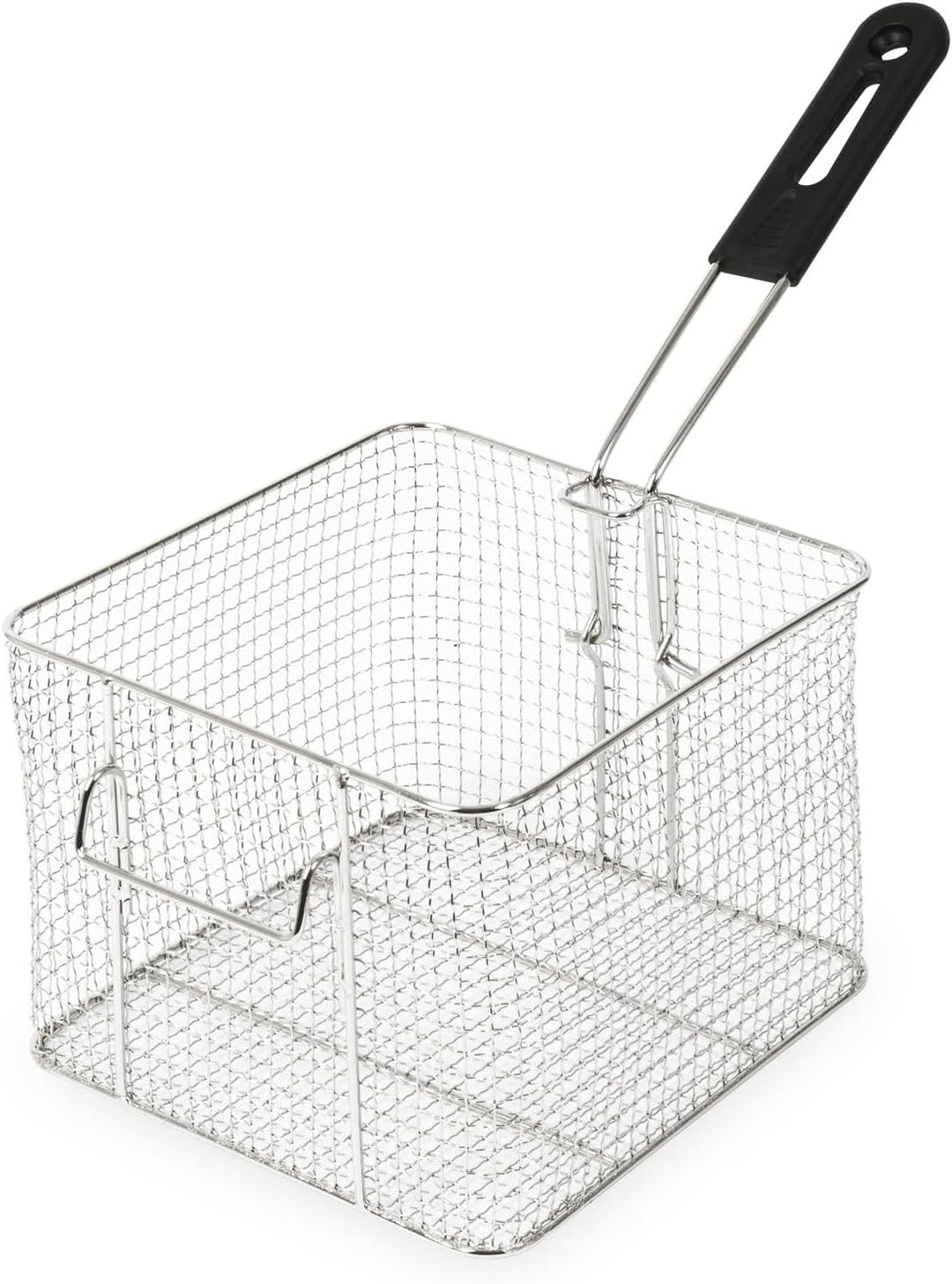 Friteuse aus Edelstahl 8 Liter Fassungsvermögen, 50-200°C, 2800W, 230V, Kaltzonenprinzip, Profession