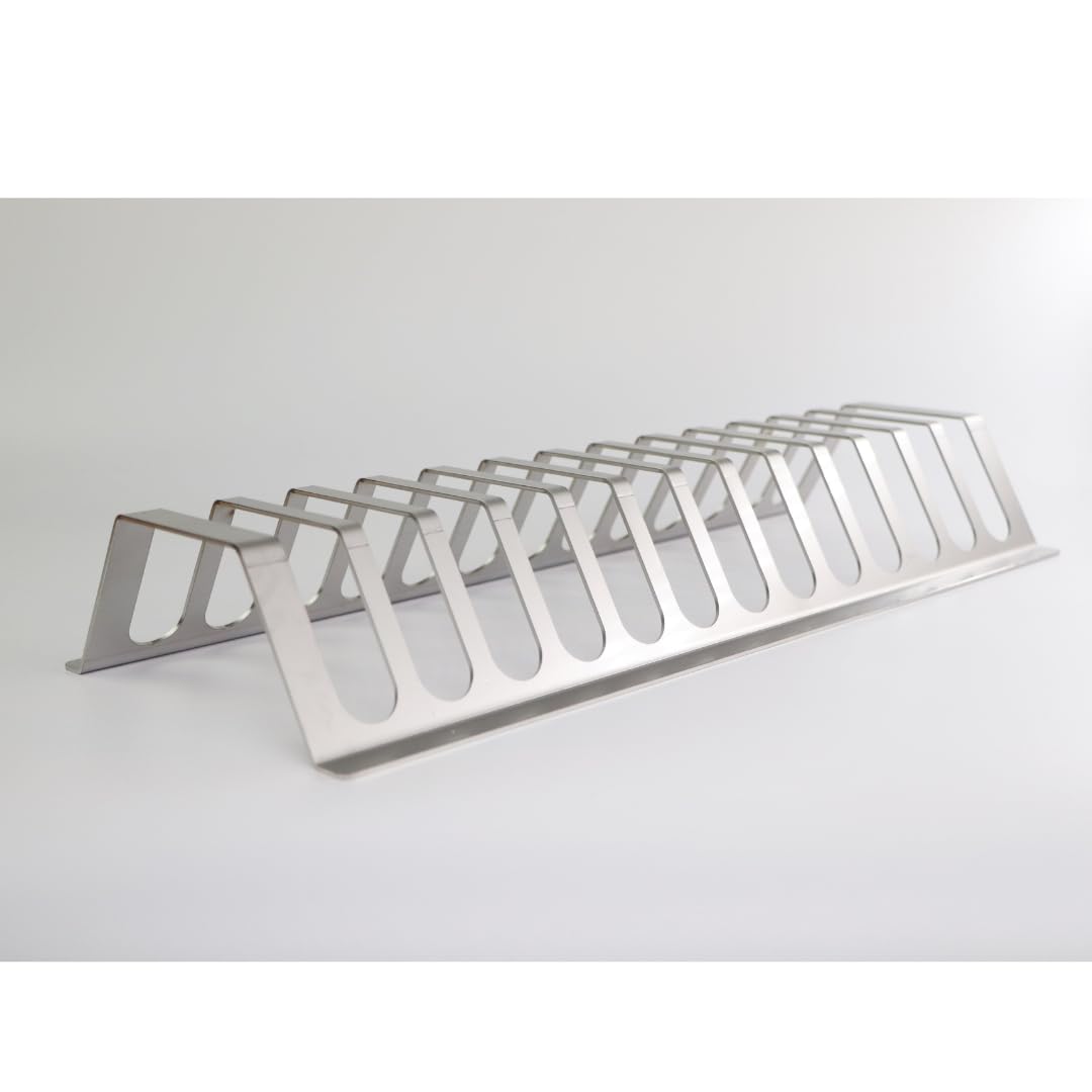 XXL 480 mm Edelstahl Spare Rib Halter BBQ, Rib Holder,Rib Rack,Smoker