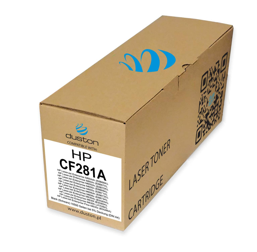 duston CF281A, 81A Schwarz Toner kompatibel zu HP Laserjet Enterprise M604 M605 M606 M630