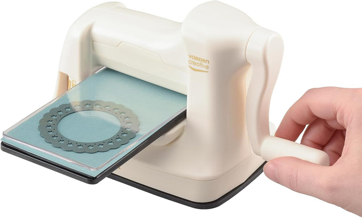 Vaessen Creative Cut Easy Mini Starter Kit, Weiss Cut Easy Mini (7,5cm), Cut Easy Mini (7,5cm)