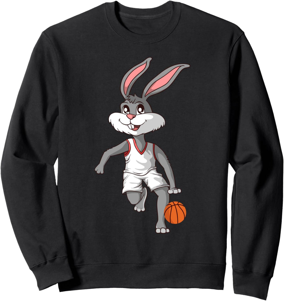 Osterhase Basketball Kaninchen Hase Ostern Sweatshirt