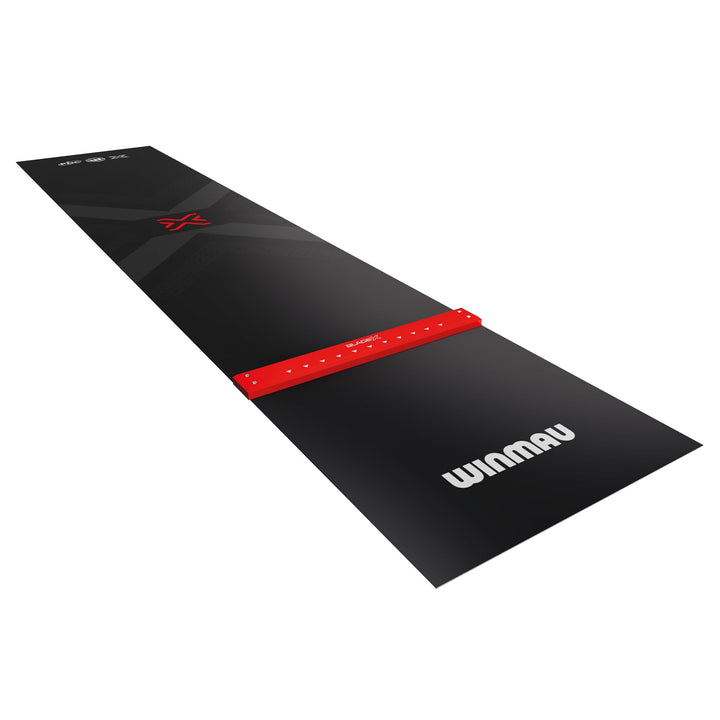 WINMAU Blade X Pro Zone Precision PVC Dartmatte mit integrierter erhöhter Dartlinie - Volle Länge –
