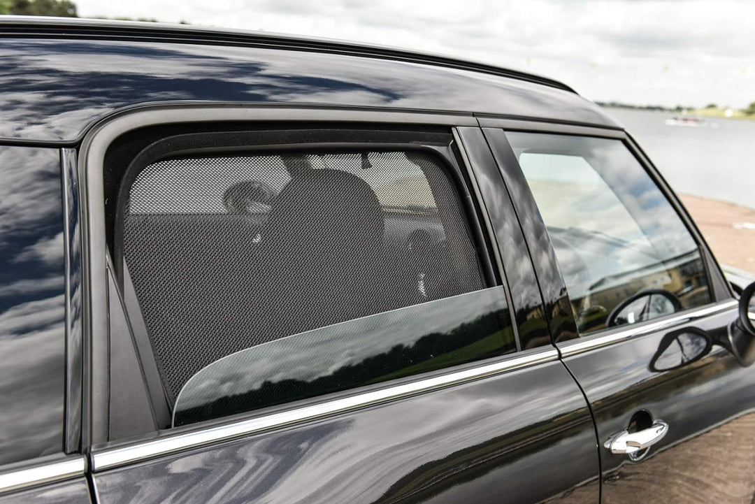Satz Car Shades (Hintertüren) kompatibel mit Mitsubishi Outlander III 2013- inkl. PHEV (2-teilig)