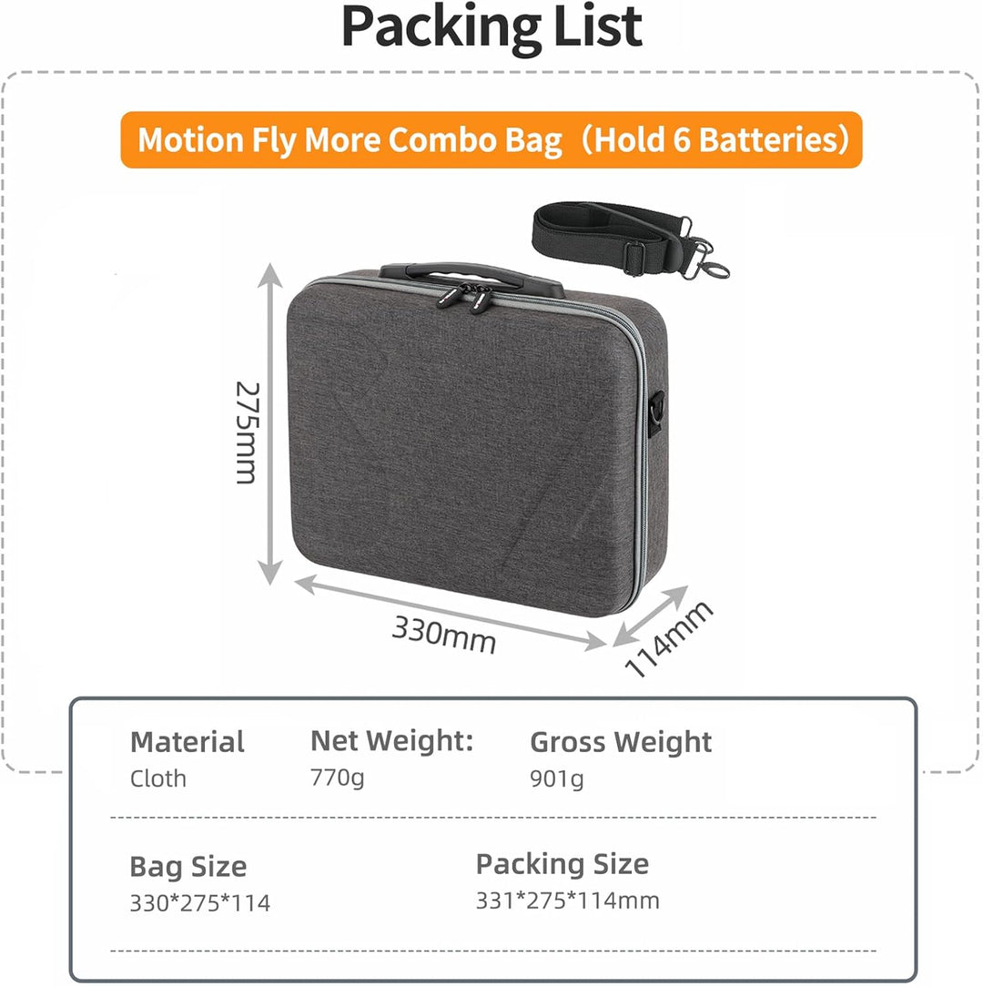 ZJRXM Tasche für DJI Neo 2 und Goggles N3, Tragbare Reisetasche, Aufbewahrungs Tragetasche für DJI N