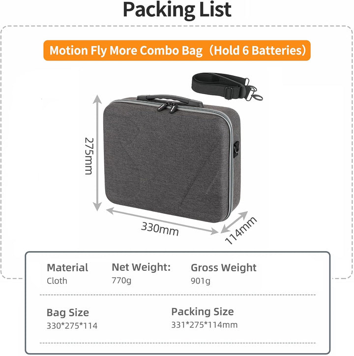 ZJRXM Tasche für DJI Neo 2 und Goggles N3, Tragbare Reisetasche, Aufbewahrungs Tragetasche für DJI N