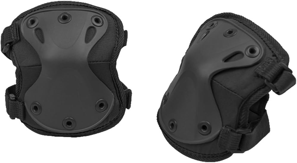 Mil-Tec Ellenbogenschützer Protect Schwarz, Schwarz
