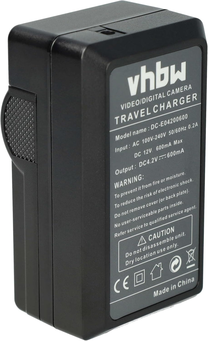 vhbw Ladegerät kompatibel mit General Electric GB-10 für Kamera - Ladeschale, Kfz-Adapter Ladeanzeig
