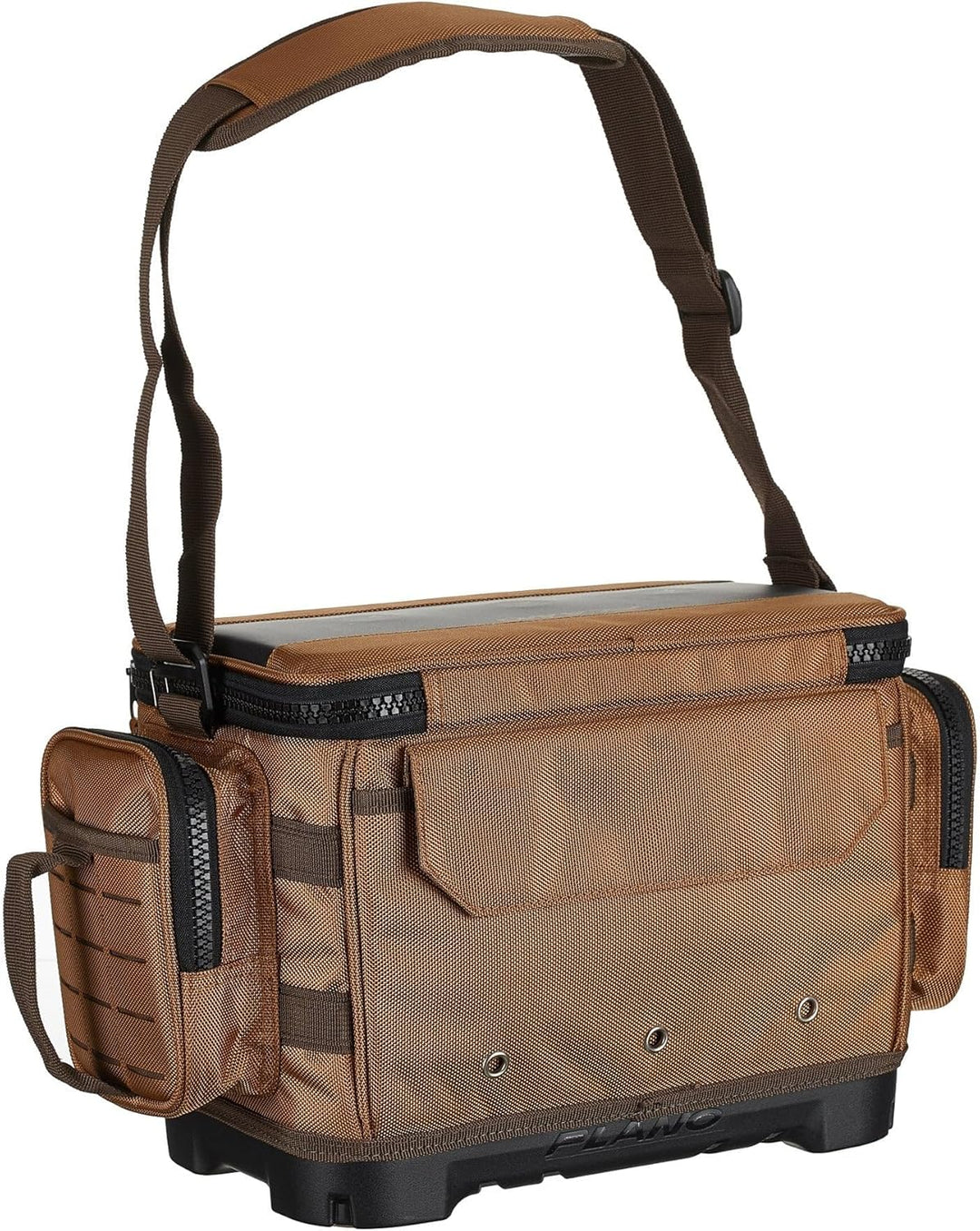 Plano Herren PLABG360 Tackle Bag, Khaki mit braunem und schwarzem Rand, 3600, 3600