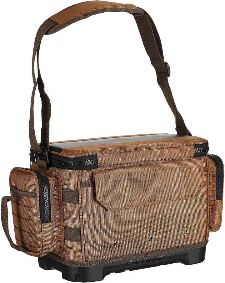Plano Herren PLABG360 Tackle Bag, Khaki mit braunem und schwarzem Rand, 3600, 3600