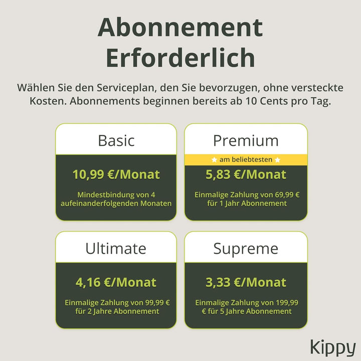 Kippy – GPS Tracker Halsband Evo für Hunde und Katzen – Gesundheits- und Aktivitäts-Tracker – GPS Tr