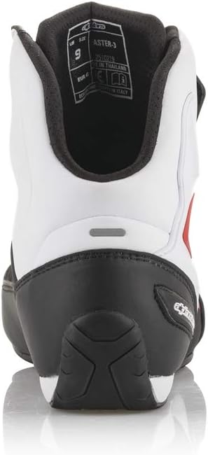 Alpinestars Herren Nc Motorradstiefel 39 2/3 EU Black White Red, 39 2/3 EU Black White Red