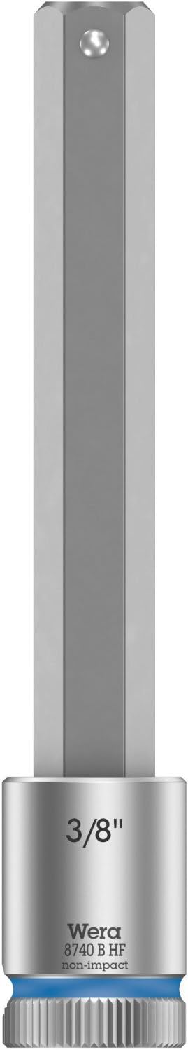 Wera 05003181001 8740 B HF Imperial 1 Zyklop Bitnuss-Satz mit Haltefunktion für Innensechskantschrau
