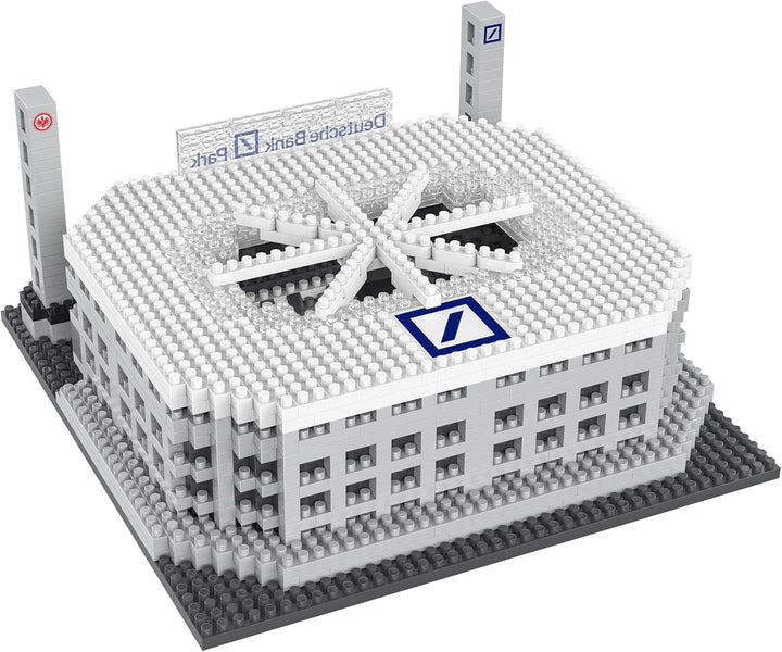 FOCO Offizielles Lizenzprodukt Eintracht Frankfurt Deutsche Bank Park Waldstadion BRXLZ-Steine 3D-Mi