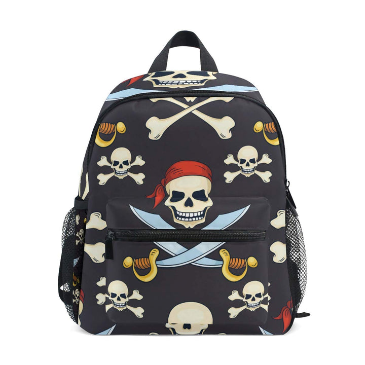 Kinderrucksack Piratenschädel Kindergarten Kindergartentasche für Kleinkinder Mädchen Jungen