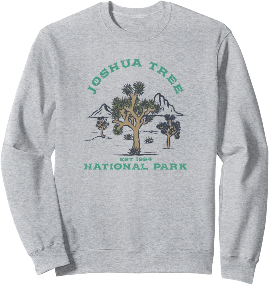 Weinlese Joshua Tree Nationalpark Retro Sweatshirt